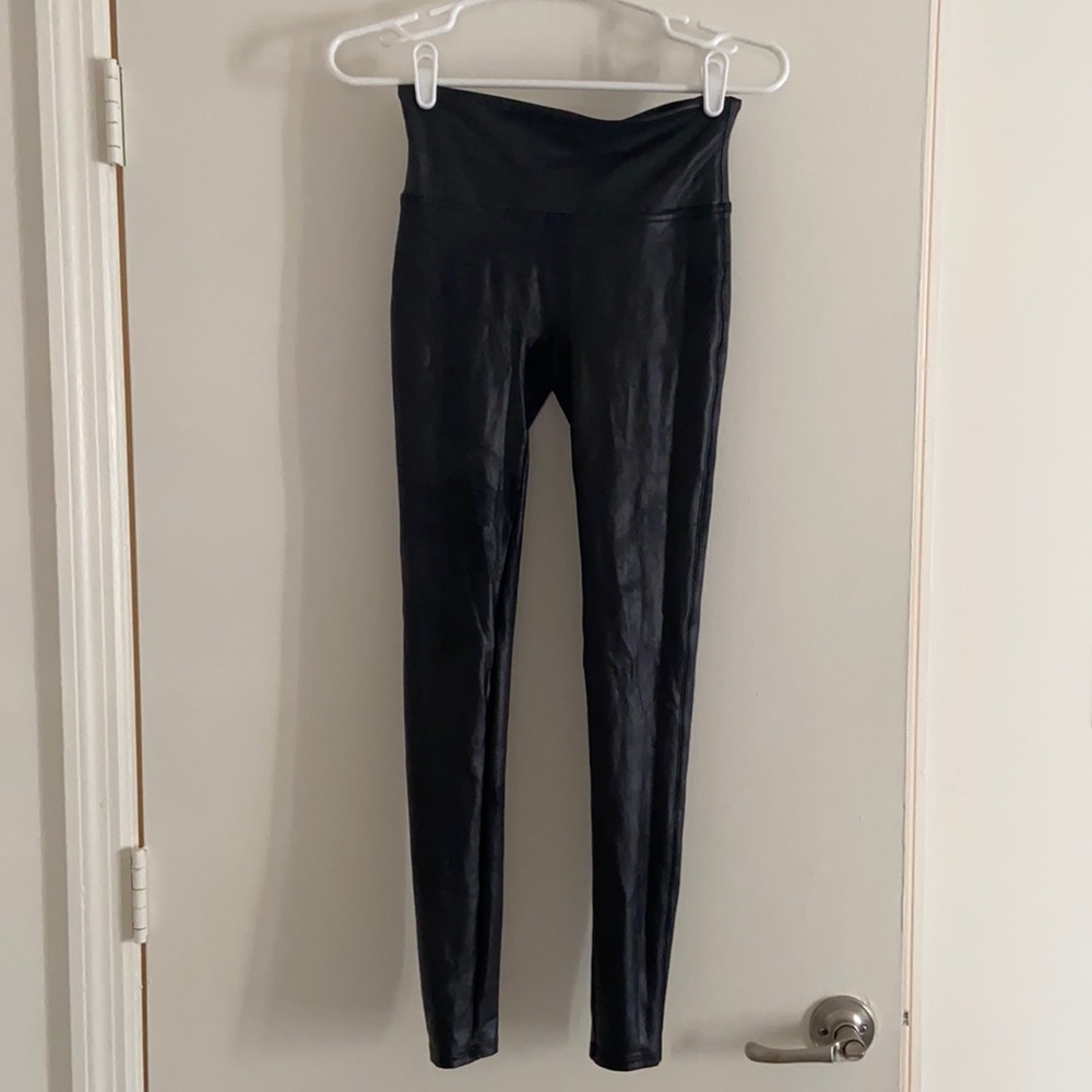 Spanx Leather Leggings